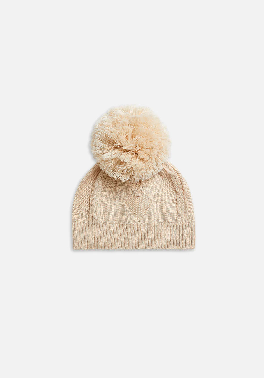 Fine knit beanie clearance