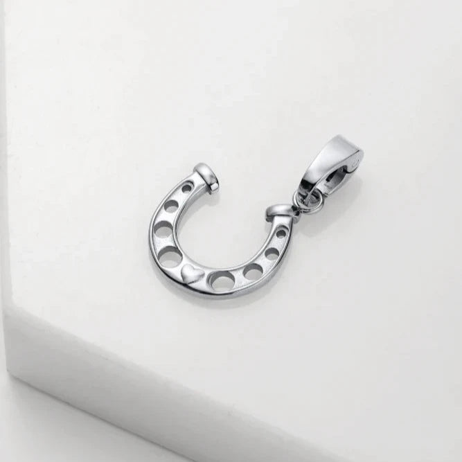 Horseshoe Charm - Silver