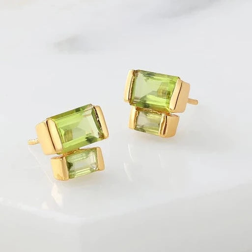 Montanna Stud - Peridot