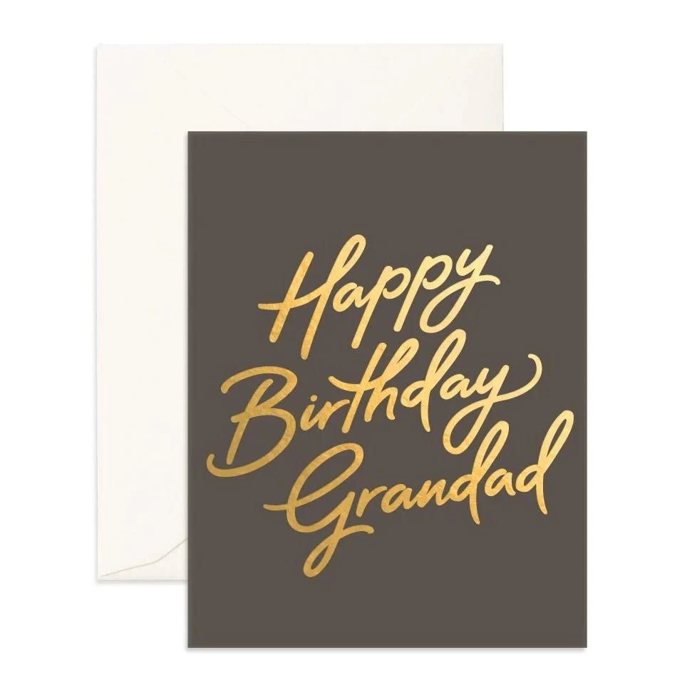 Happy Birthday Grandad Greeting Card