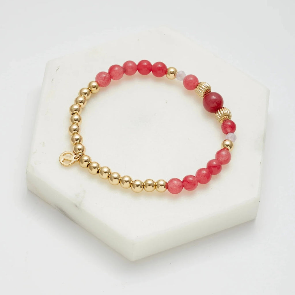 Hattie Bracelet - Rouge