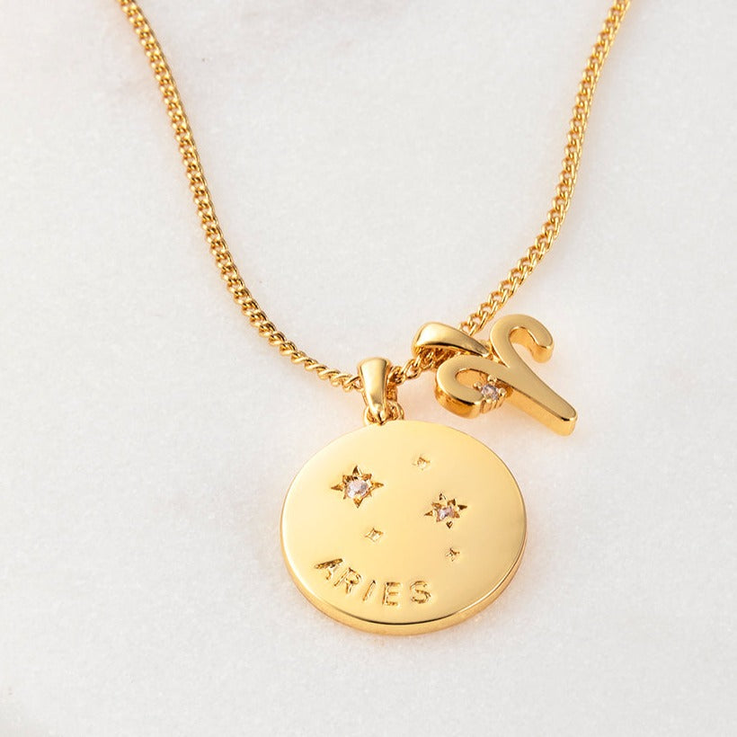 Zodiac Necklace - Aires