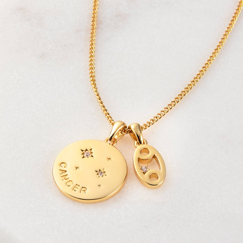 Zodiac Necklace - Cancer