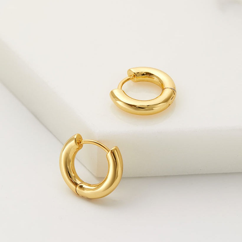 Kendall Hoop - Small - Gold