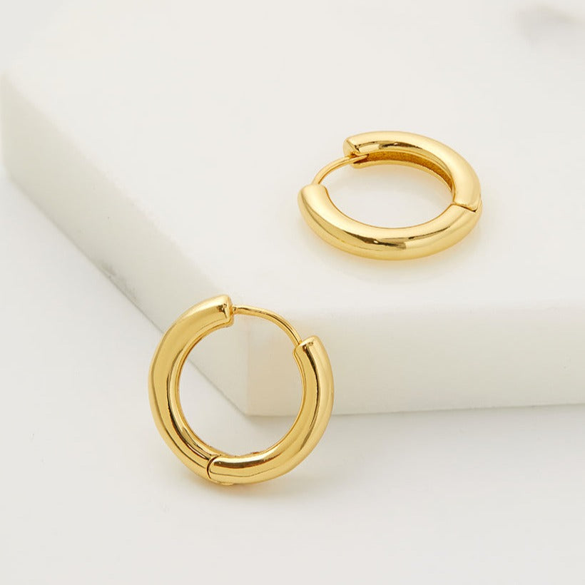 Kendall Hoop - Medium - Gold