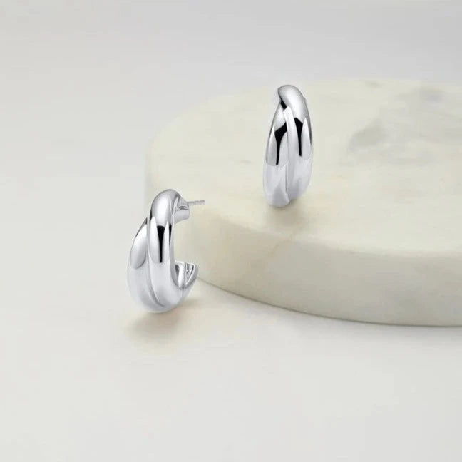 Peyton Hoop - Silver
