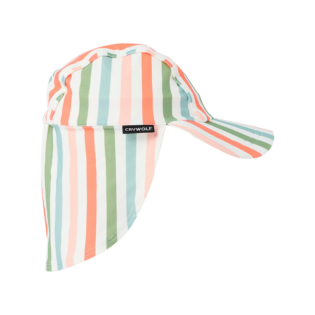 Legionnaire Hat - Summer Stripe