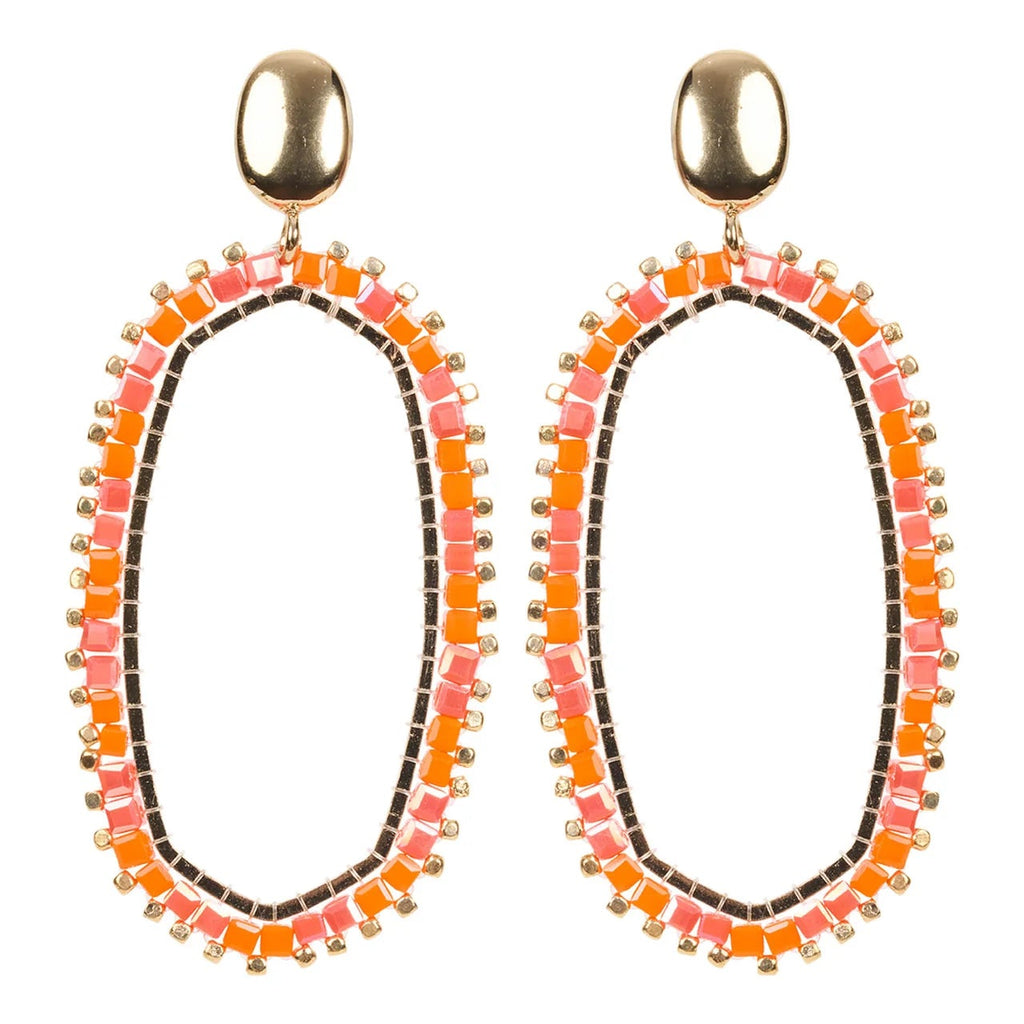 Baja Oval Earring - Punch