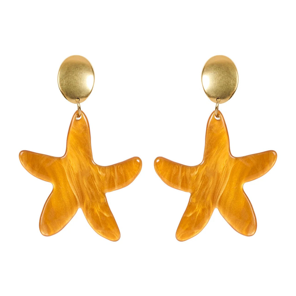 Haiti Drop Earring - Tan