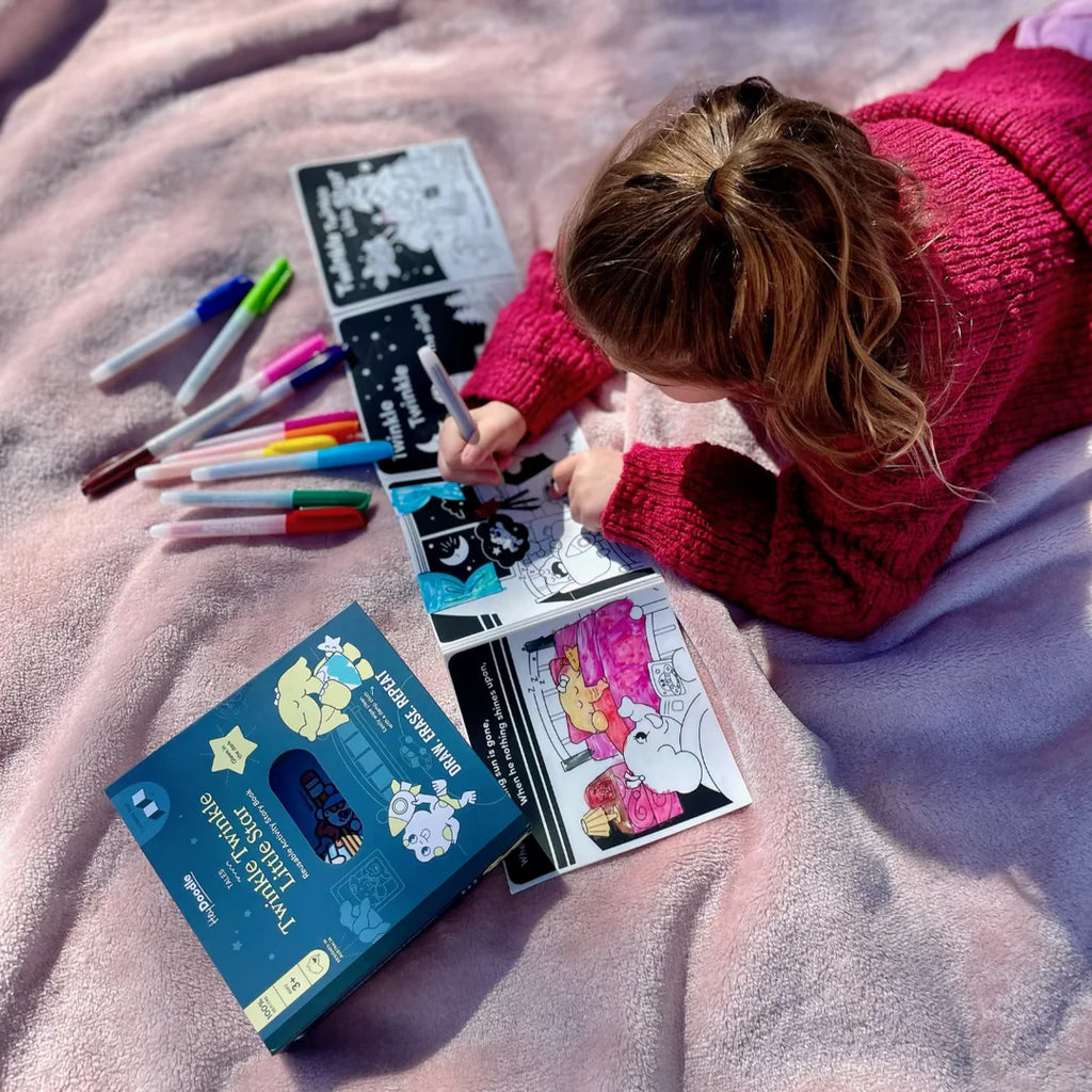 Twinkle Twinkle Little Star Tales - Reusable Colouring Book | KAHM Co