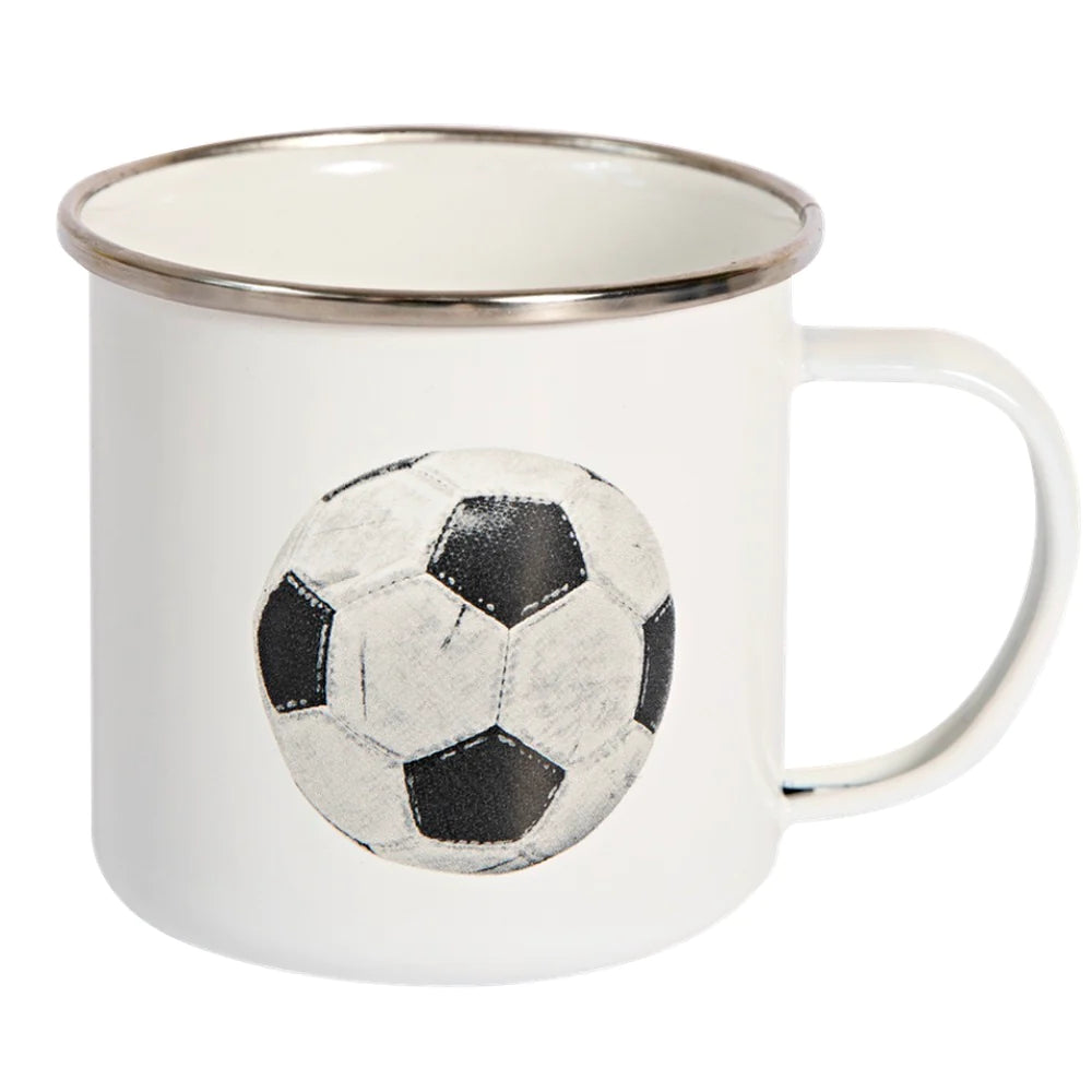 Enamel Mug - Soccer