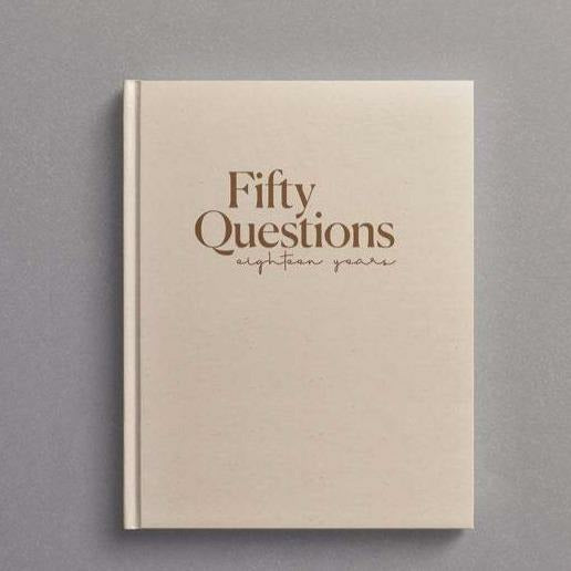 Fifty Questions Baby Book