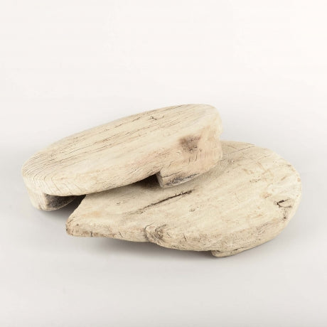 Chapati Plates - Bleached Wood