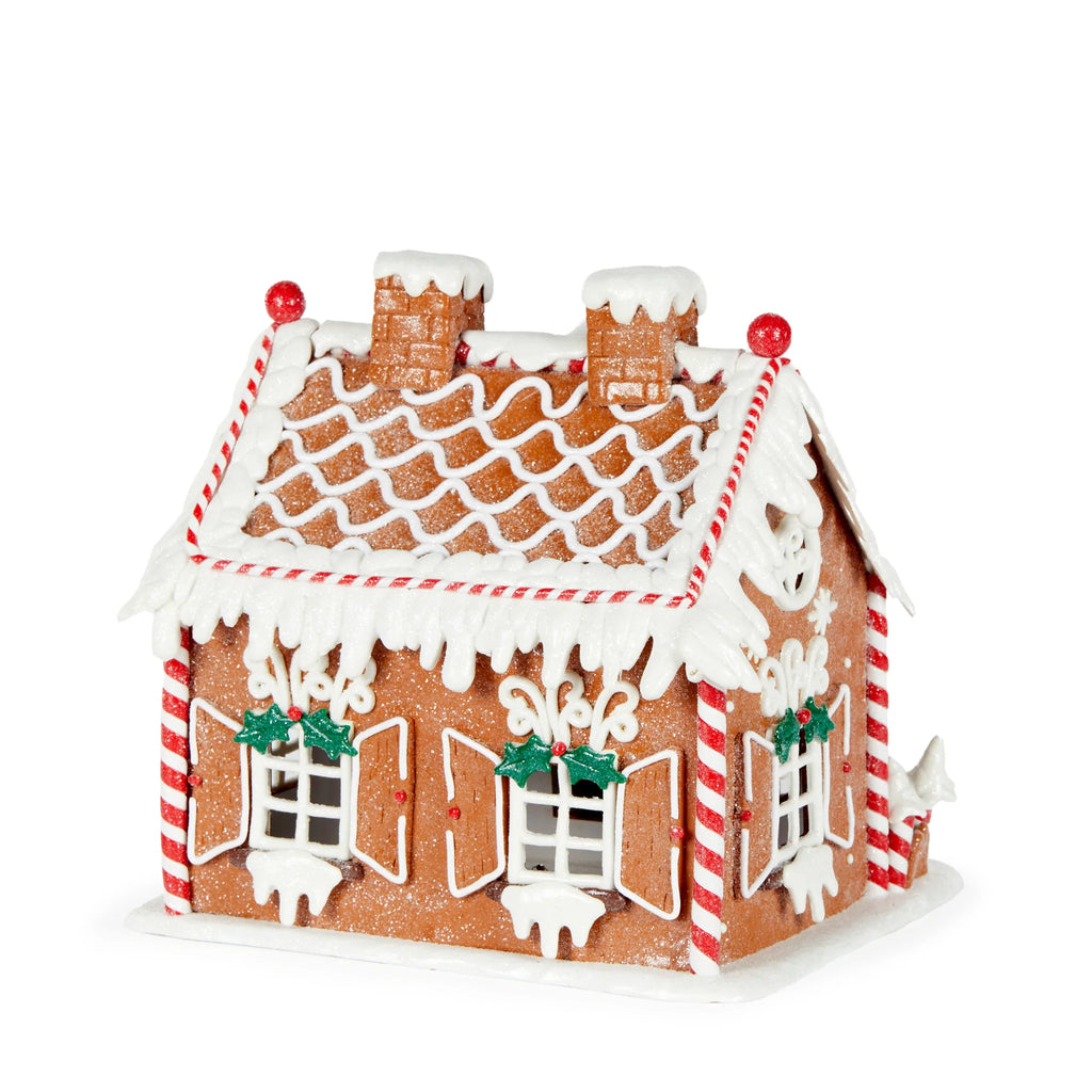 Led Gingerbread House With Windows