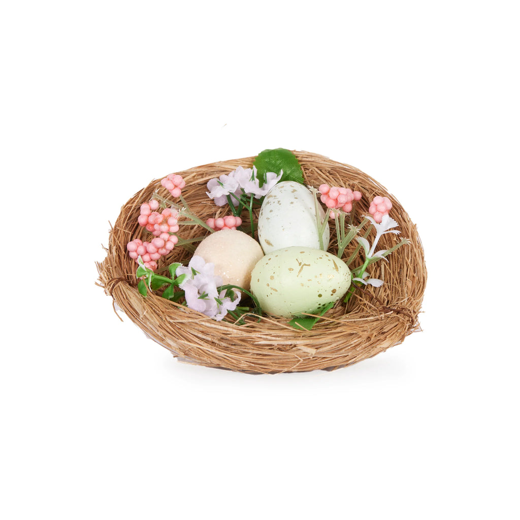 Floral Egg Nest