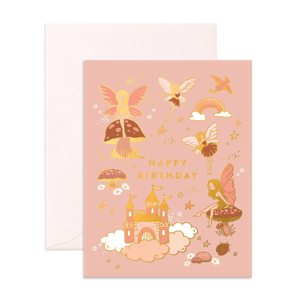 Birthday Fairies Greeting Card