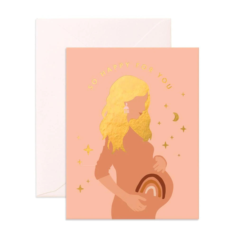 Rainbow Baby Greeting Card