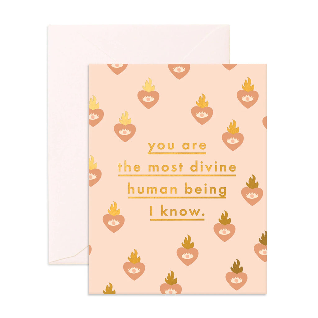 Divine Human Being Greeting Card