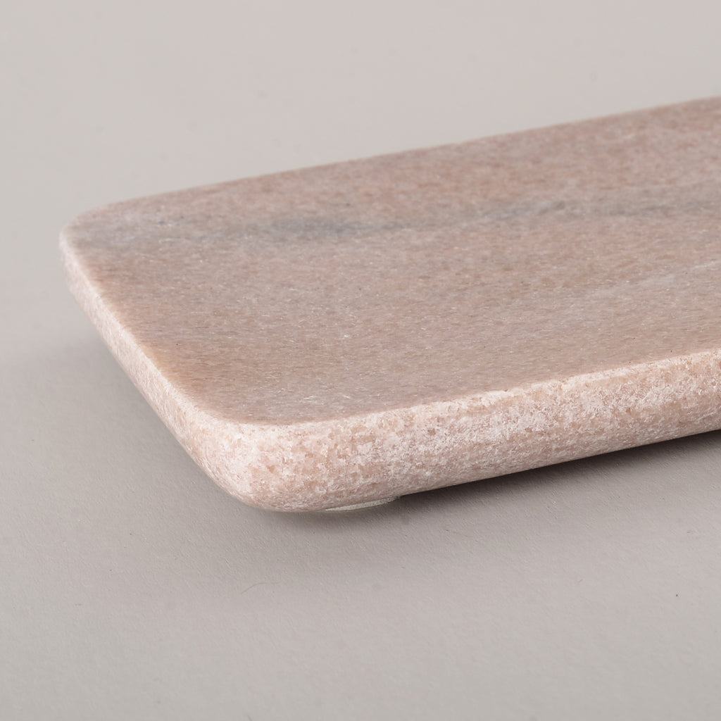 Pink Marble Soapdish