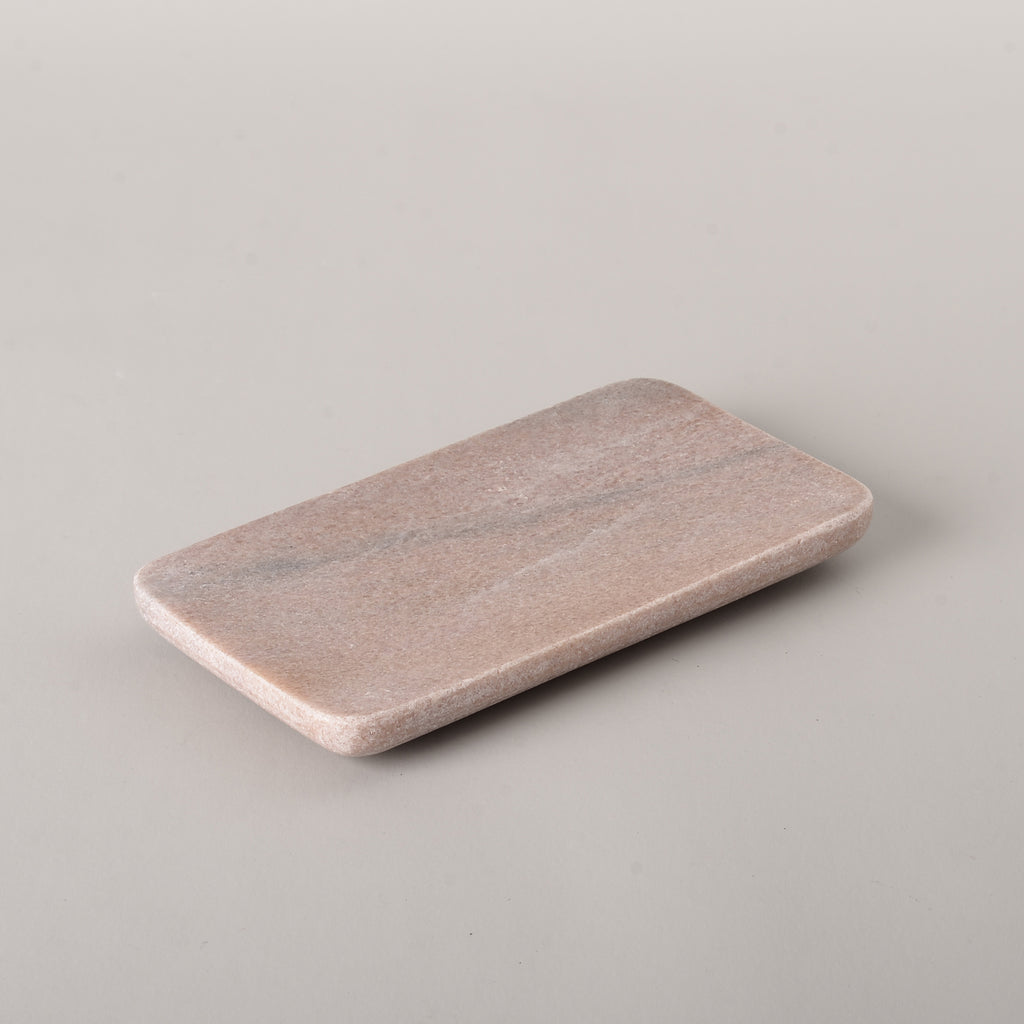 Pink Marble Soapdish