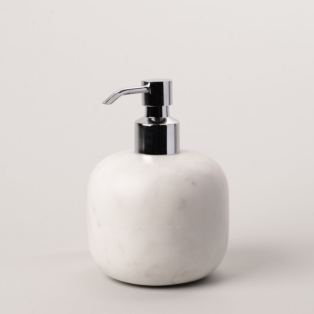 Luxury White Marble Soap Dispenser