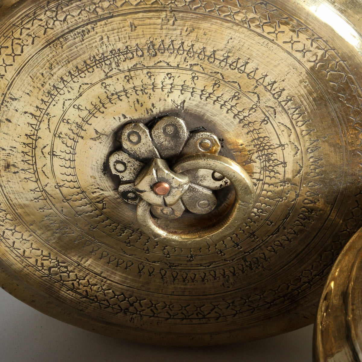 Indian Brass Chapati Box | KAHM Co