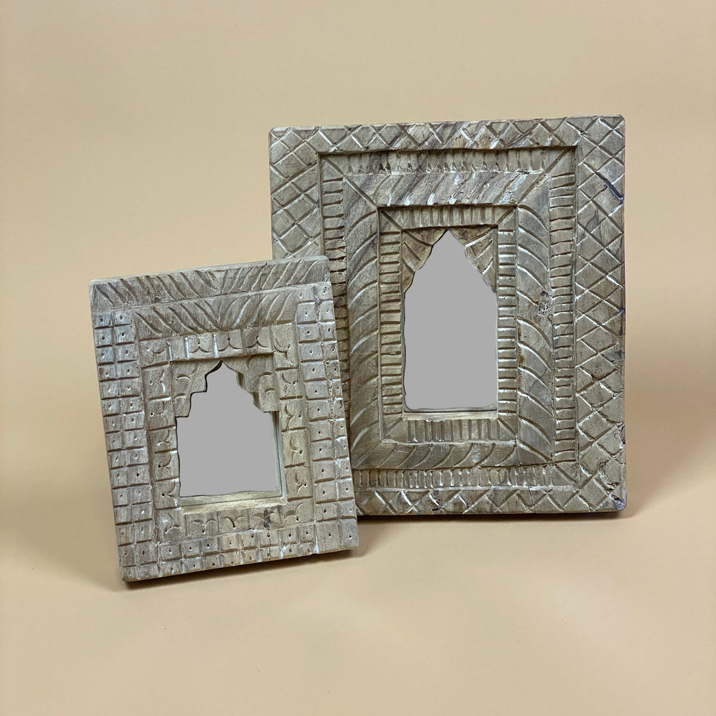 Bleached Temple Mirror