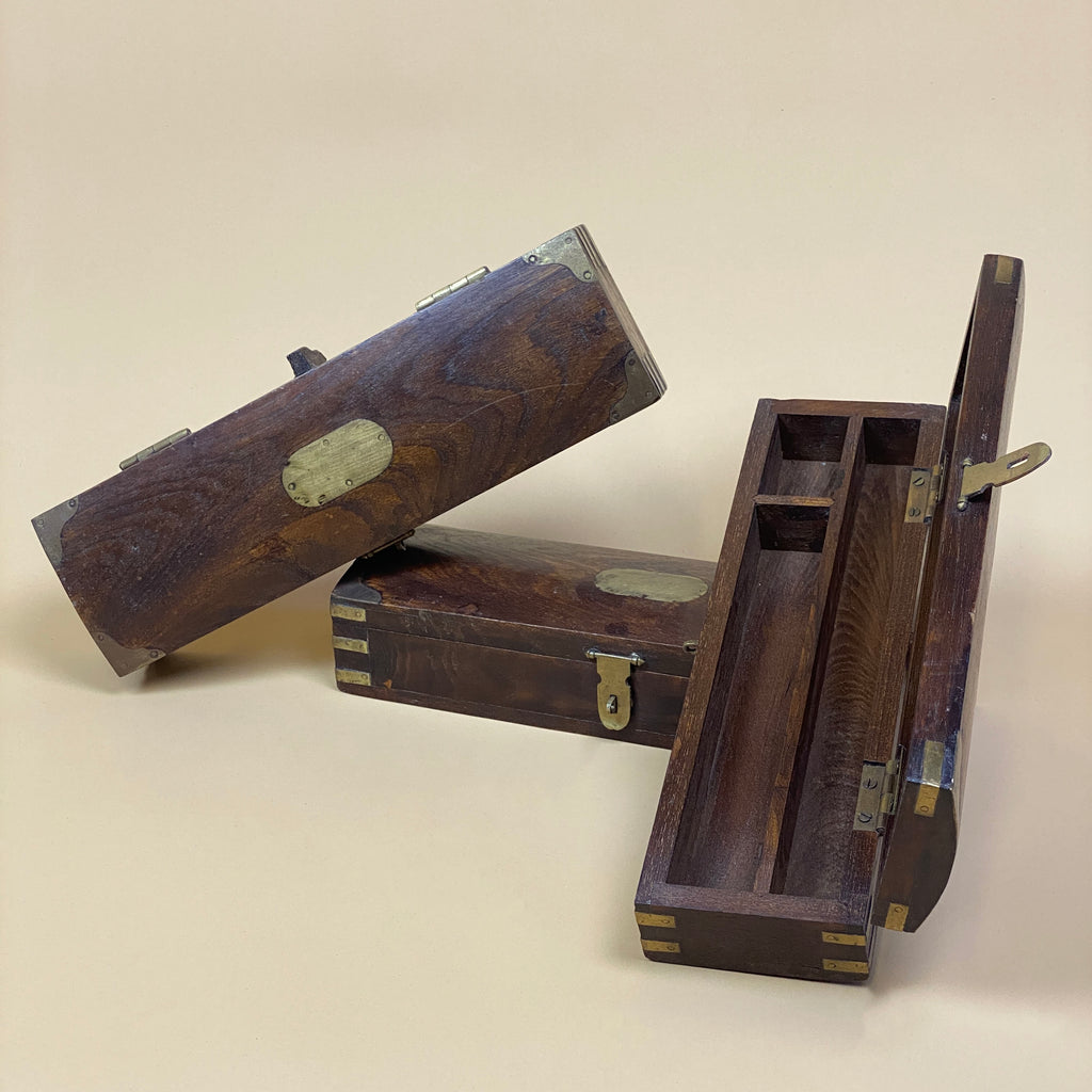 Teak & Brass Box