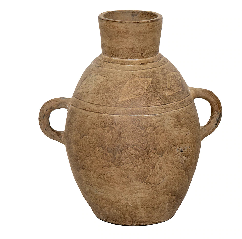 Small Terracotta Jug Double Handle