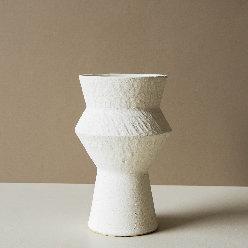 Larson Vase -  White