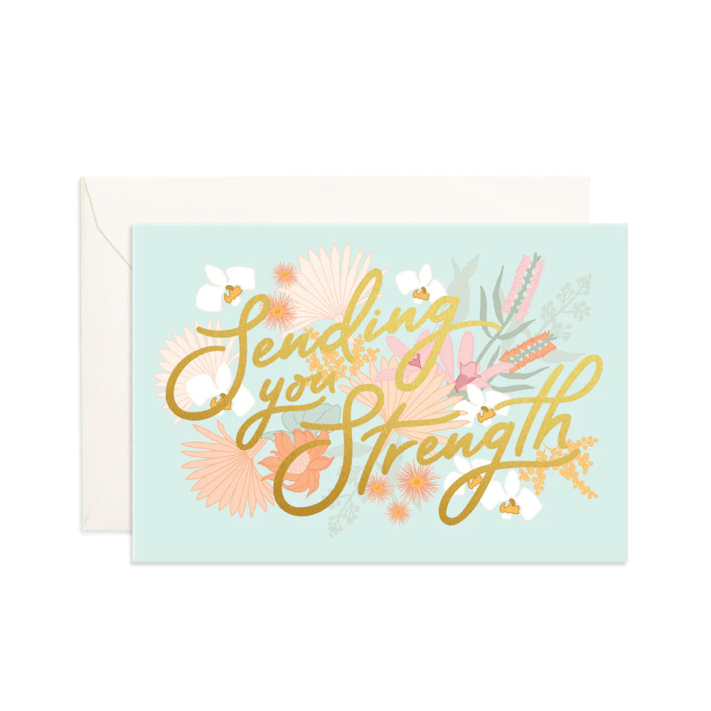 Sending You Strength Mini Greeting Card