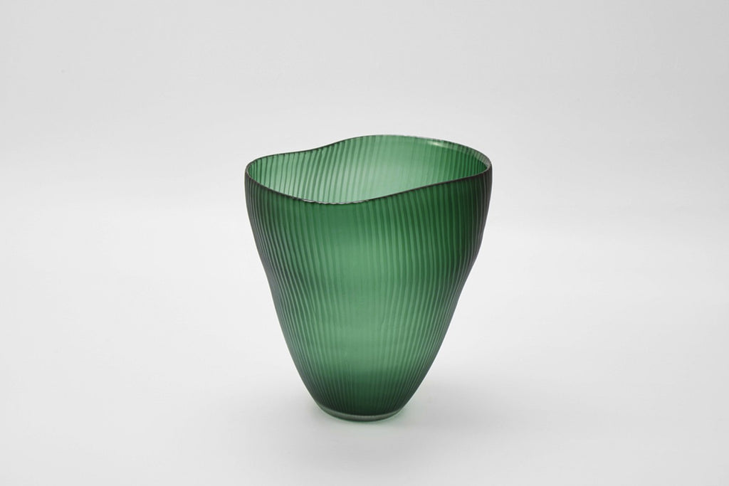 Palma Vase - Emerald