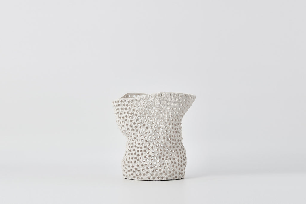 Porus Vase - Ivory