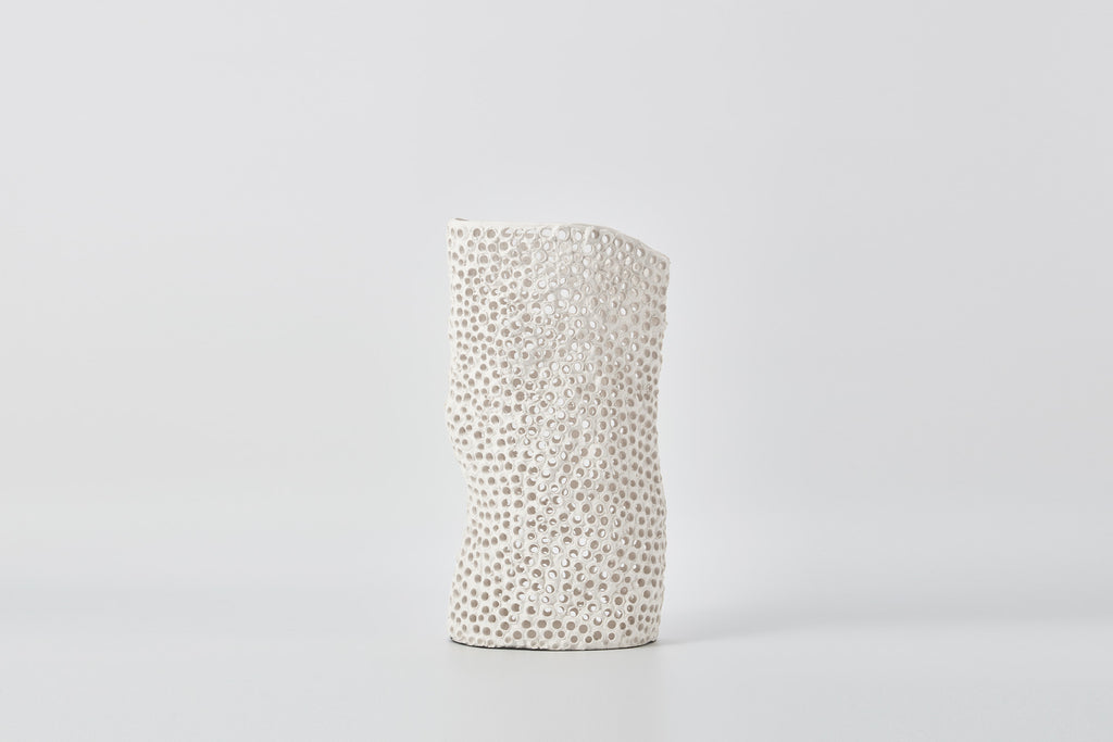 Porus Vase - Ivory